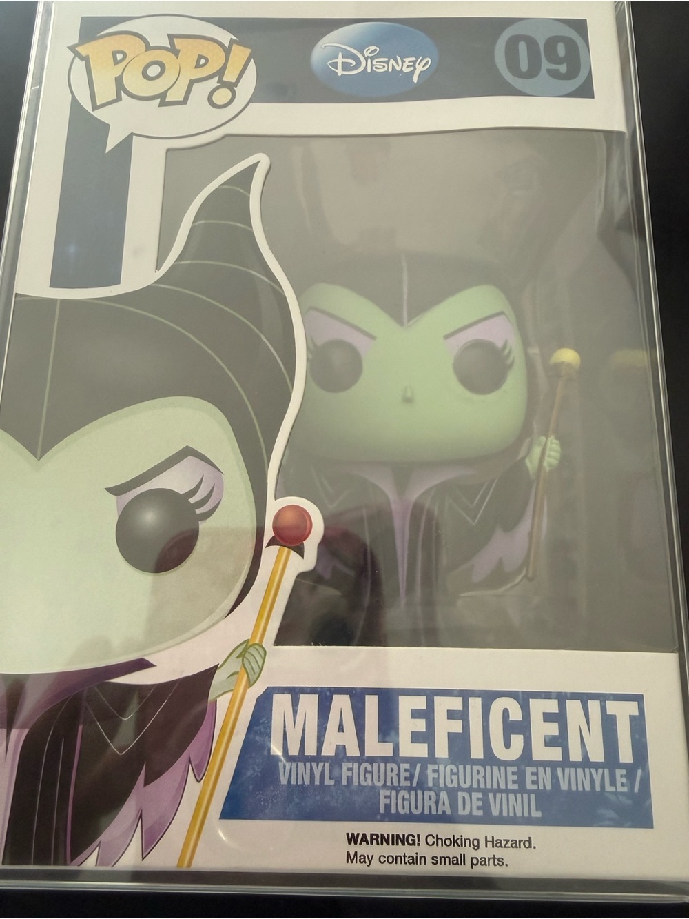 pop Maleficent Vinyl Figure - Green / Purple